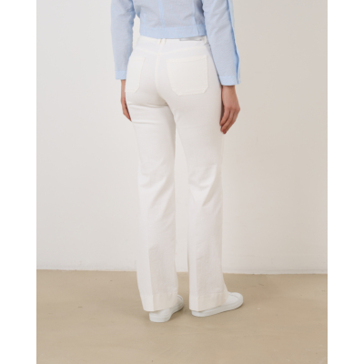 Luisa Cerano Authenic Bootcut Denim Milk