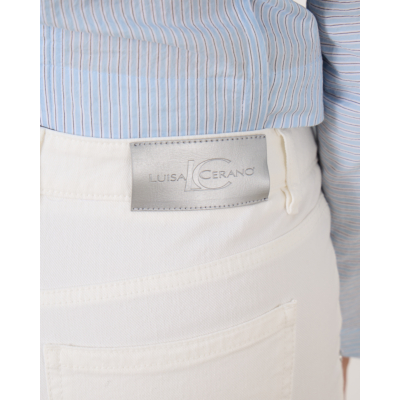 Luisa Cerano Authenic Bootcut Denim Milk