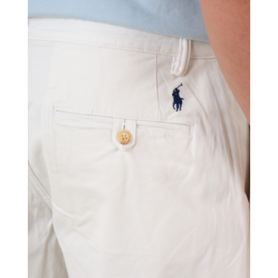 Ralph Lauren Stretch straight fit shorts deckwash white