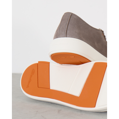 Santoni  Suede Sneaker Grey