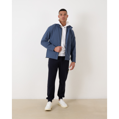 Stone Island Light Soft Shell Jack Blue