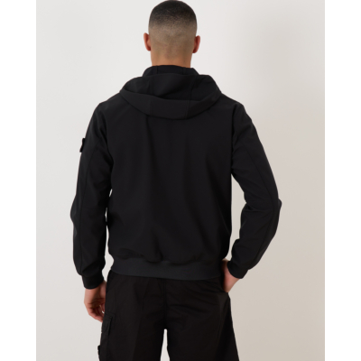 Stone Island Light Soft Shell Jack Black