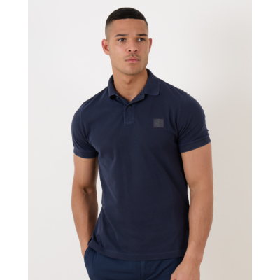 Stone Island Slim fit polo navy blue