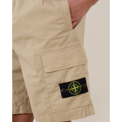 Stone Island Cargo Bermuda shorts Sand