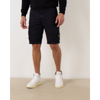 Stone Island Cargo Bermuda Slim Blue