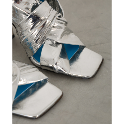 Morobé Nicola Sandal Silver Crac