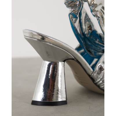 Morobé Nicola Sandal Silver Crac
