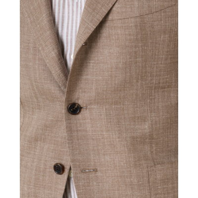 Orazio Luciano Single breasted colbert zand
