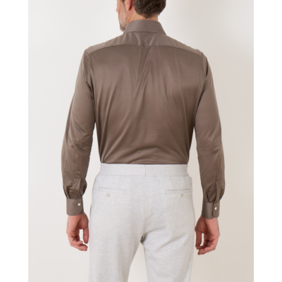 Kiton Casual Shirt Taupe