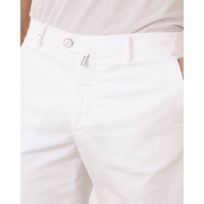 Kiton Casual Pantalon White