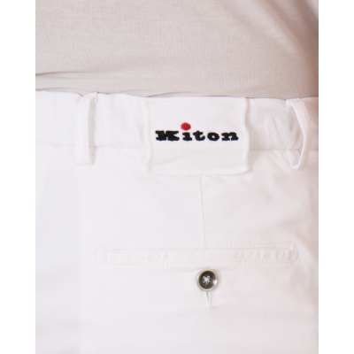 Kiton Casual Pantalon White