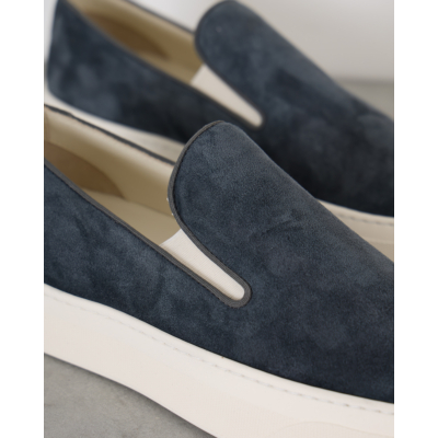 Common projects heren Slip on sneaker suede navy