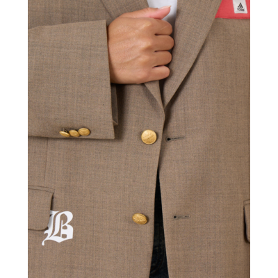 Blaze Oversized Blazer Adidas Beige Pink