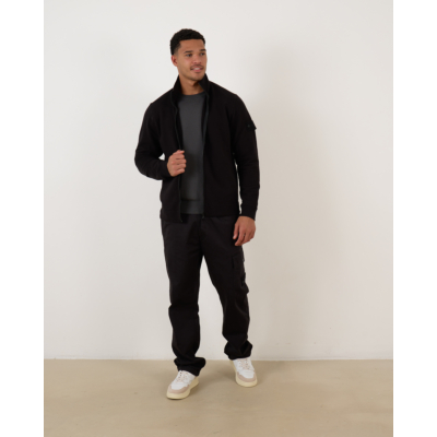 Stone Island Ghost Fleece Vest 628F7 Black