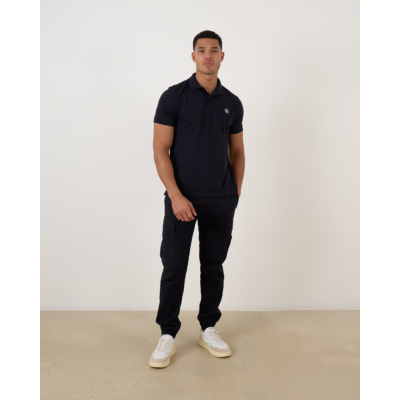 Stone Island Slim Fit Polo 2SC17 Navy Blue