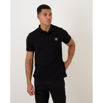Stone Island Slim Fit Polo 2SC17 Black