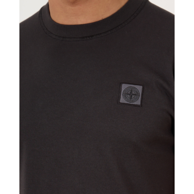 Stone Island T-shirt Fissato 23757 Charcoal