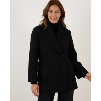 Joseph Heritage Wool Laure Coat Black