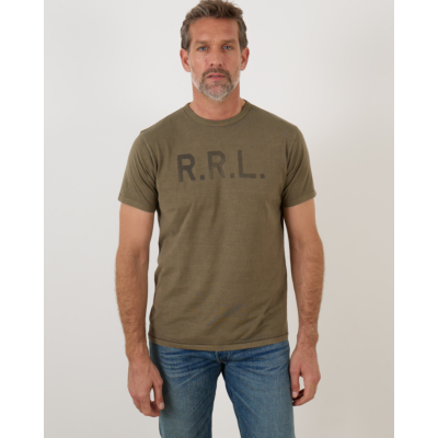 RRL Jersey T-shirt Olive