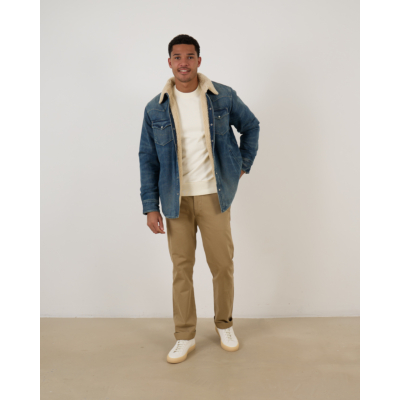 RRL Chino Officiersbroek New Mil Kaki