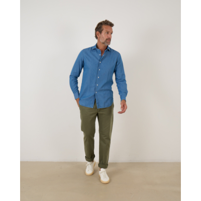 Xacus Denim Shirt Tailor Fit