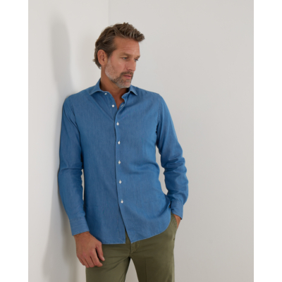 Xacus Denim Shirt Tailor Fit