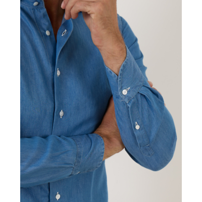 Xacus Denim Shirt Tailor Fit