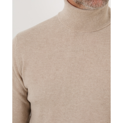 Zanone  Turtleneck Sweater Beige