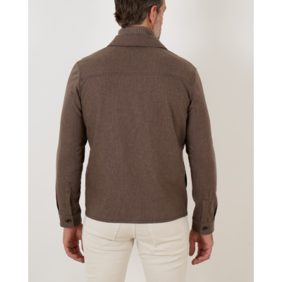 Marco Pescarolo Urus Overshirt Taupe