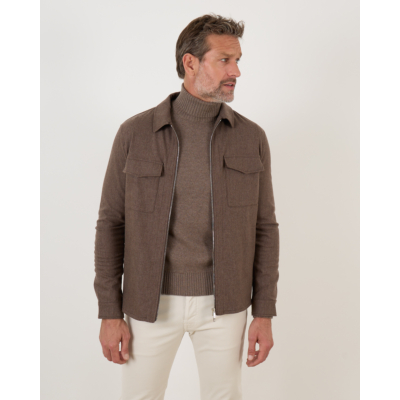 Marco Pescarolo Urus Overshirt Taupe