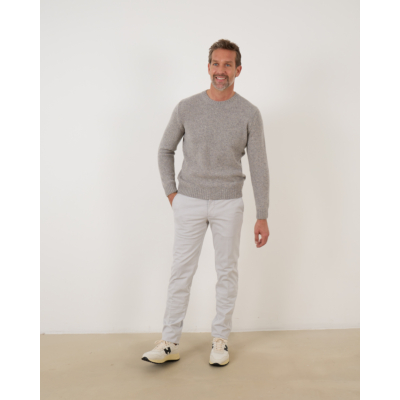 Rota Pantalon Cotton Stretch Casual Grey