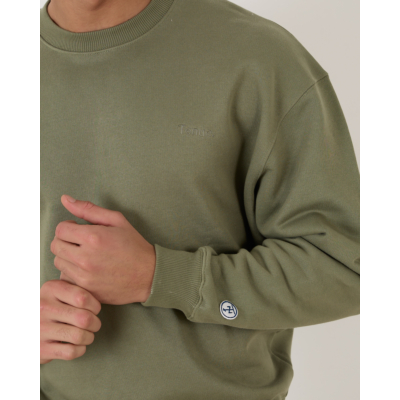 Tenue Sweater crewneck palm green
