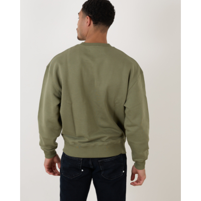 Tenue Sweater crewneck palm green