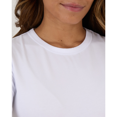Herman Stretchy Aangesloten T-shirt Wit