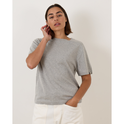 Extreme Cashmere N°268 Cuba T-shirt Grey