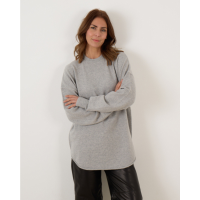 Extreme Cashmere N°53 Crew Hop Sweatshirt Grey