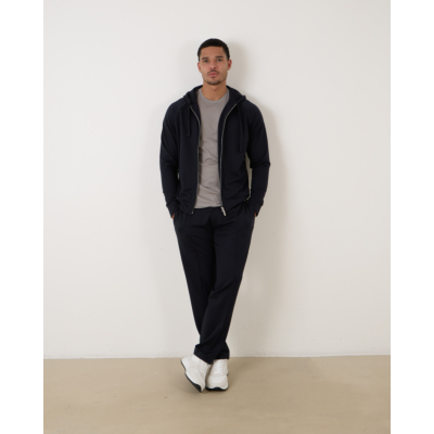 Stefan Brandt Zipped hoody marine