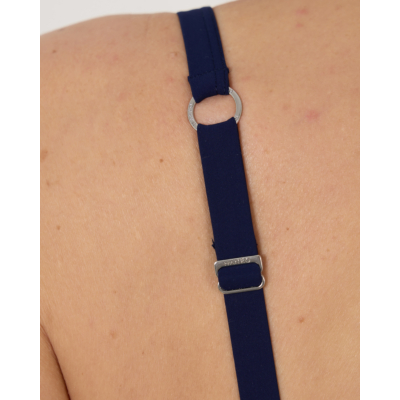 Hanro Allure Padded Bra Top navy