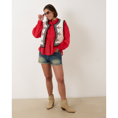 Isabel Marant Zeana gilet Ecru