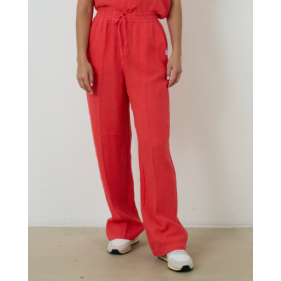 Penn&Ink Linnen Broek Pomegranate