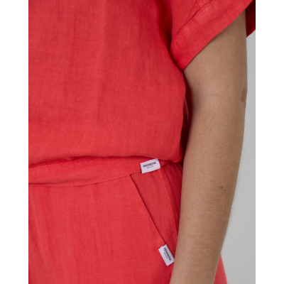 Penn&Ink Linnen Blouse Pomegranate