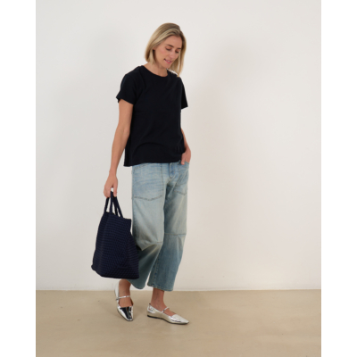 Nili Lotan Brady Tee Dark Navy