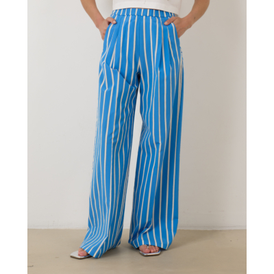 Forte Forte Pantalon Cielo Stripe