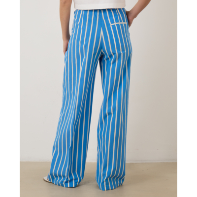 Forte Forte Pantalon Cielo Stripe