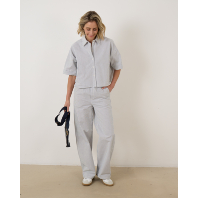 Drykorn  Consider Pants Blue Stripe
