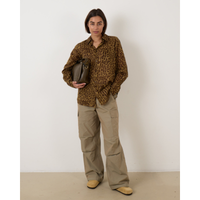 6397 Man Shirt Leopard