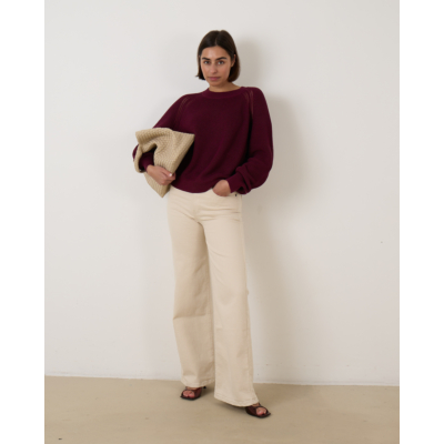 Lois Palazzo-R Mistral Jeans Hampshire Ecru L:32