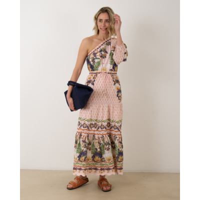 ruffle satin maxi dress Romance Ruffle Dress, in Steel Blue Luxe Satin, Size: Medium | Show Me Your Mumu