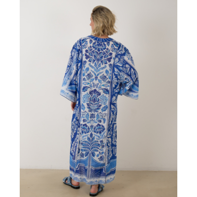 Farm Rio Maxi Cover Up Delicate Tapestry