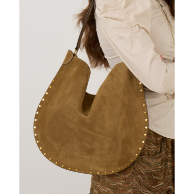 Isabel Marant Oskan Hobo Soft Bag Taupe
